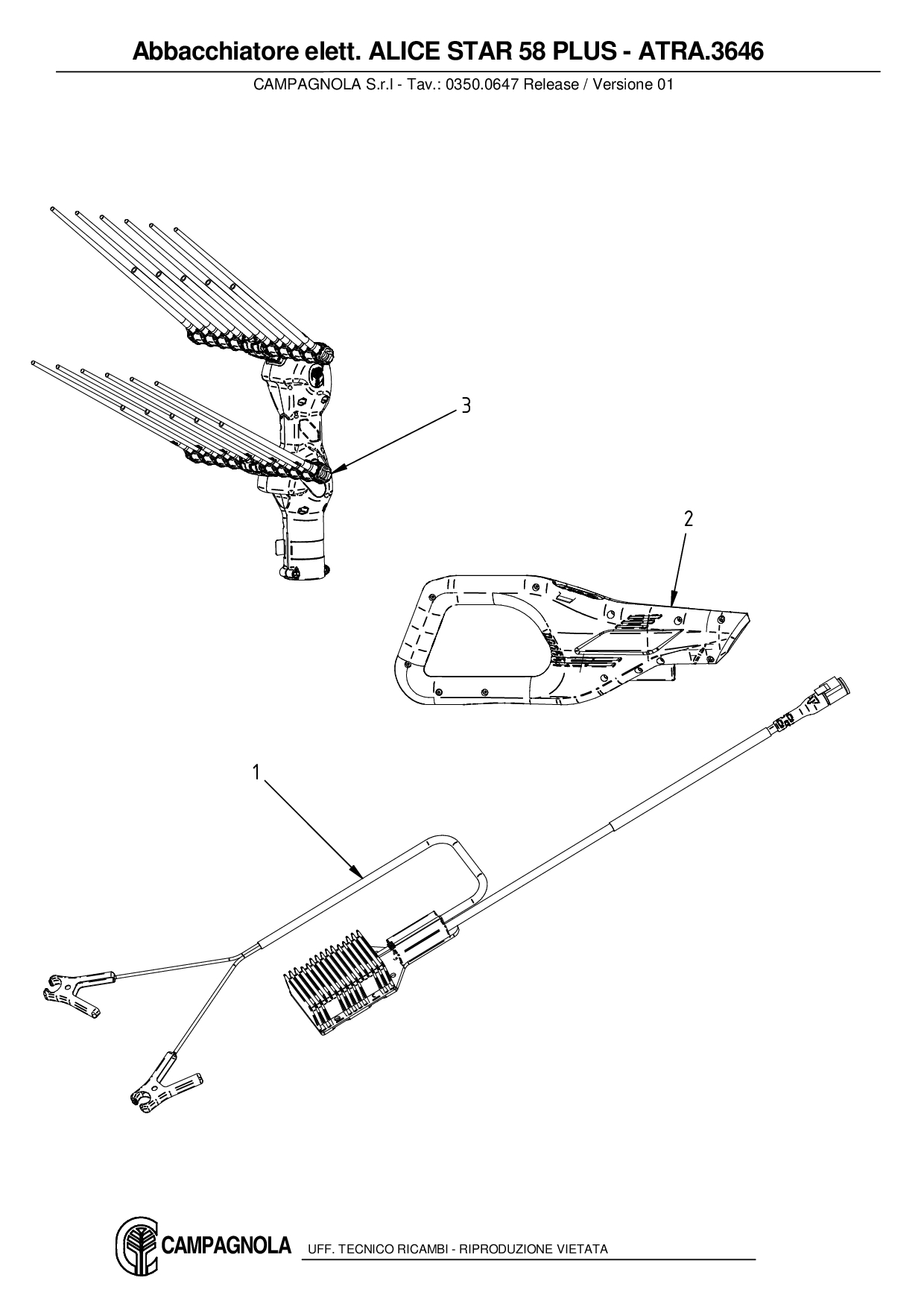 ATRA.3646_Abbacchiatore elett. ALICE STAR 58 PLUS